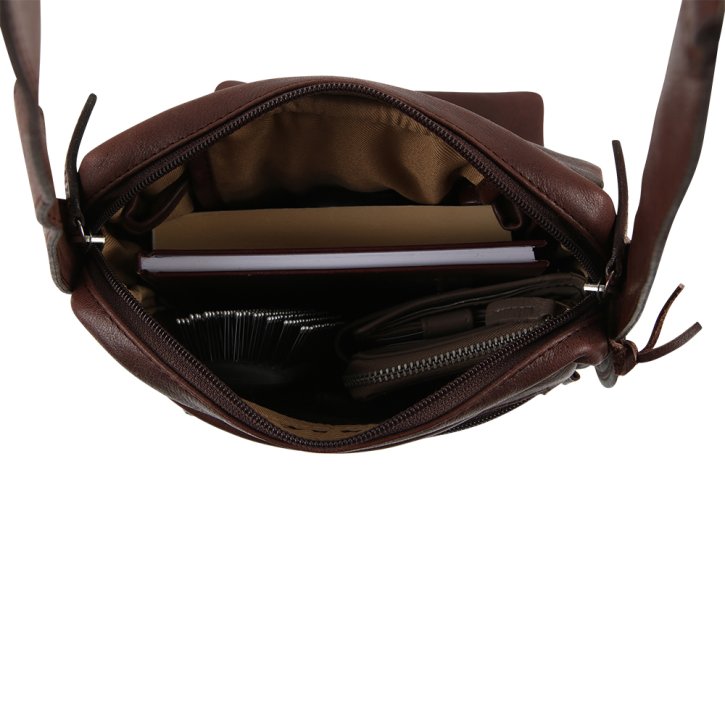 Saccoo Zurdo Handtasche brown