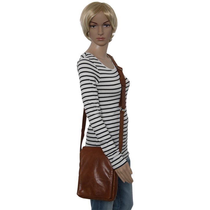 Saccoo Zurdo Handtasche brandy