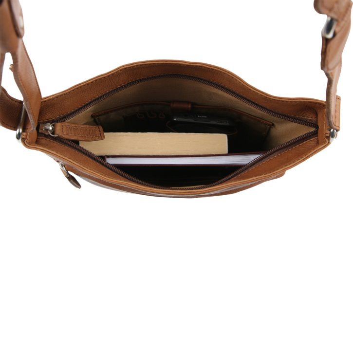Saccoo Gladis Umhängetasche cognac