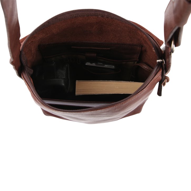 Saccoo Santos M Schultertasche choco