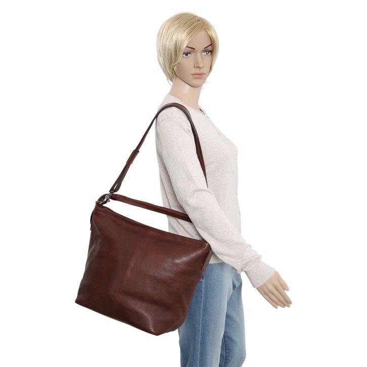 Saccoo Alota Umhängetasche choco