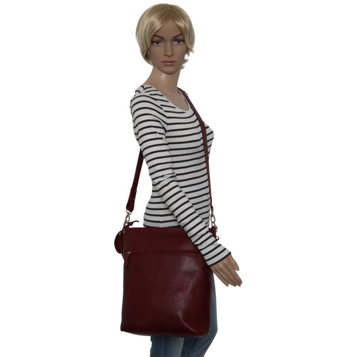 Saccoo Saladas Schultertasche red