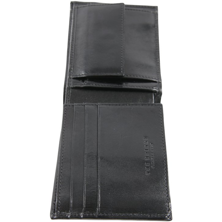 the bridge Scheintasche Rindleder schwarz