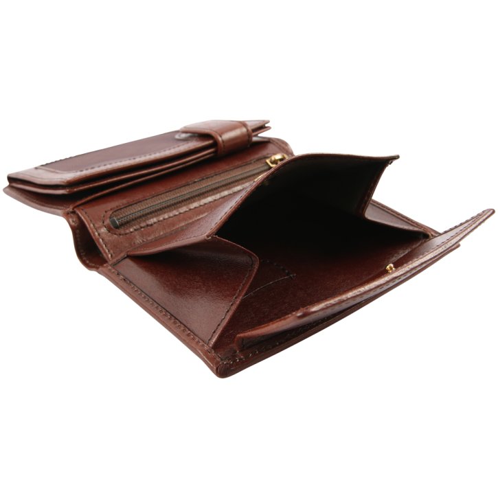 the bridge Scheintasche Rindleder braun