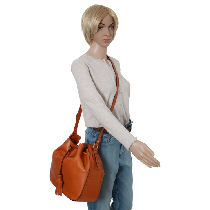 the bridge Damentasche cognac