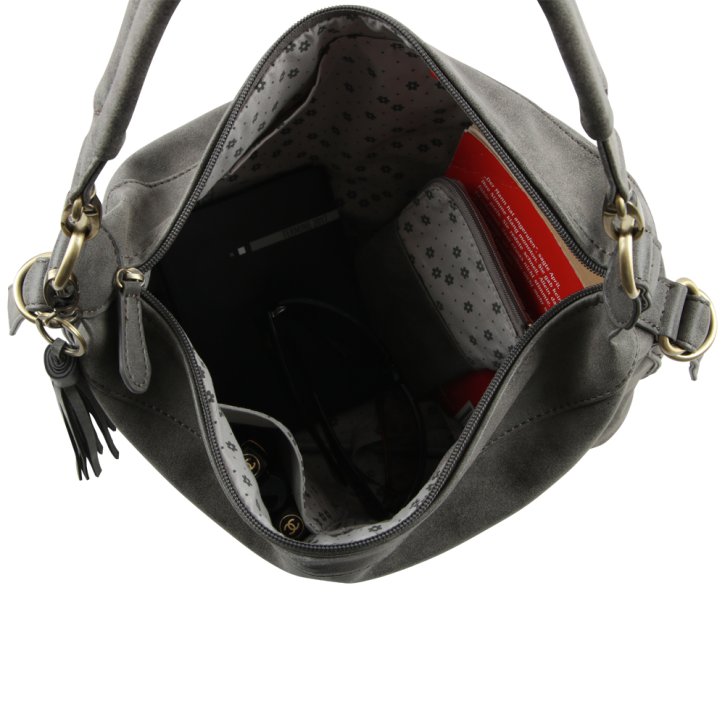 ZWEI Conny 11 Schultertasche grey