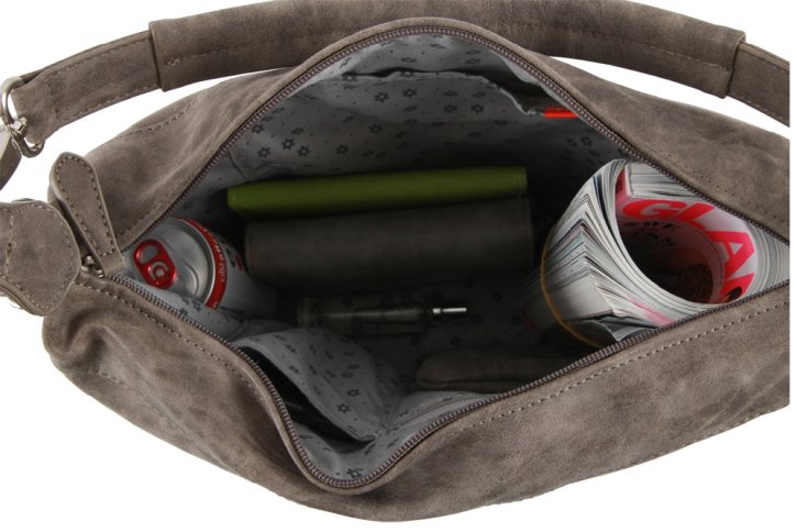 ZWEI Conny 11 Schultertasche stone