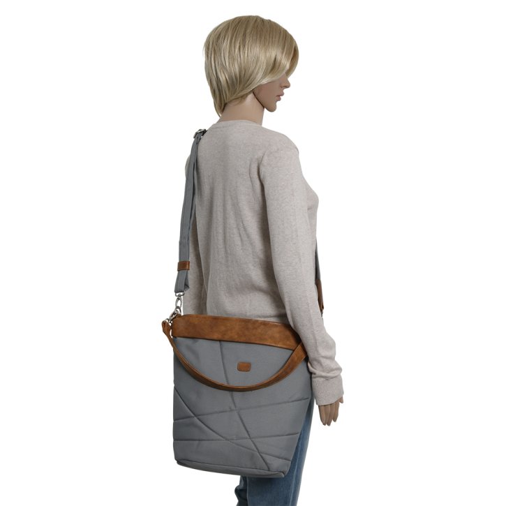 ZWEI Ferdi 12 Beuteltasche grey