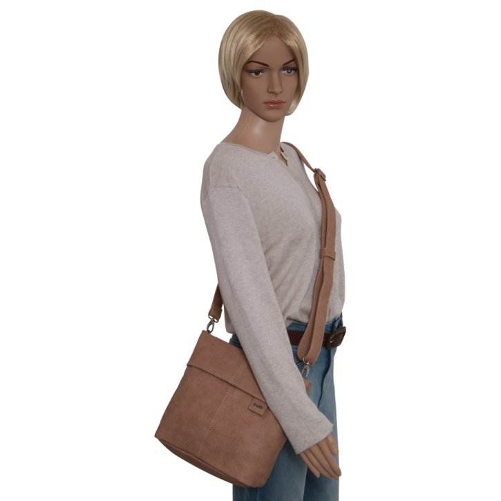 ZWEI Mademoiselle M8 Schultertasche korn