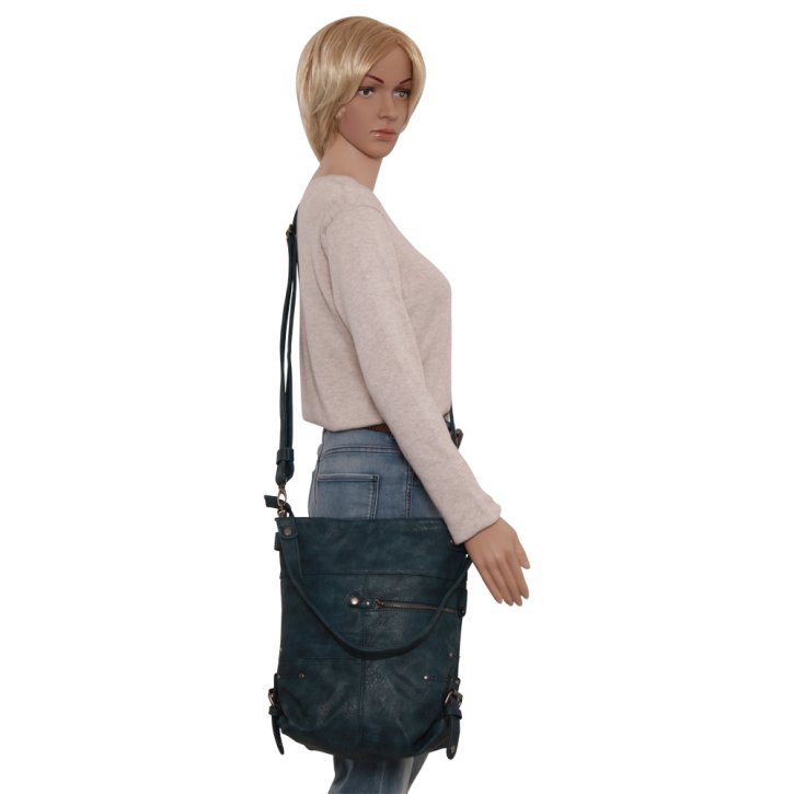 ZWEI VINTAGE 12 Umhängetasche blue