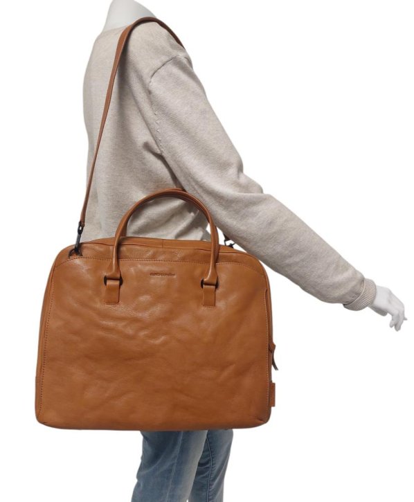 Aunts & Uncles MRS. PLUM TART Businesstasche 15" caramel