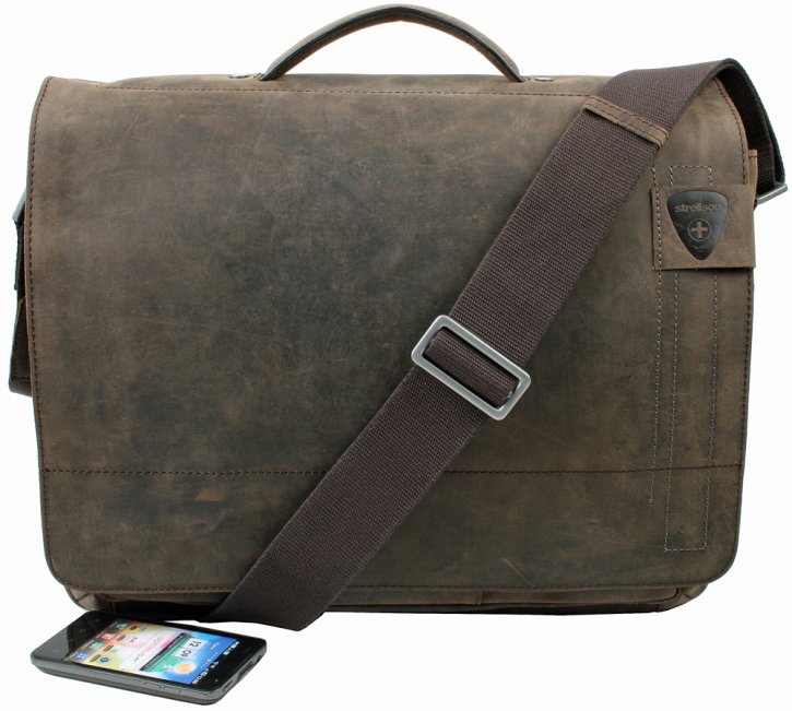 Strellson Business Bag mit Laptopfach dark brown