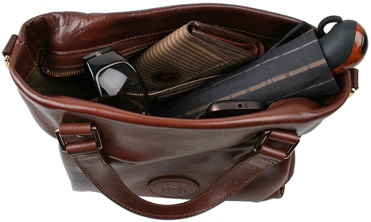 the bridge Damentasche marrone