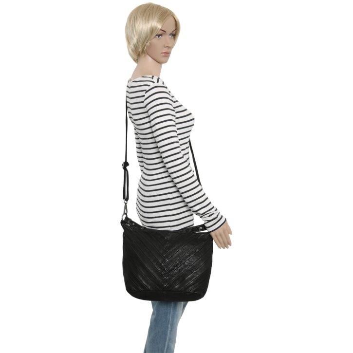 FredsBruder VEKTOR Schultertasche black