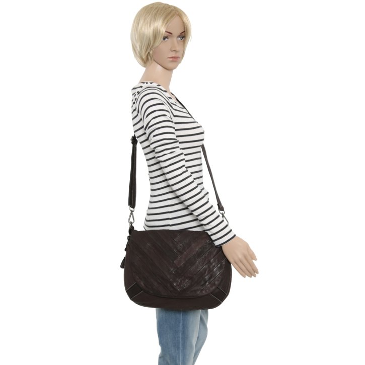 FredsBruder VISION Schultertasche chocolate