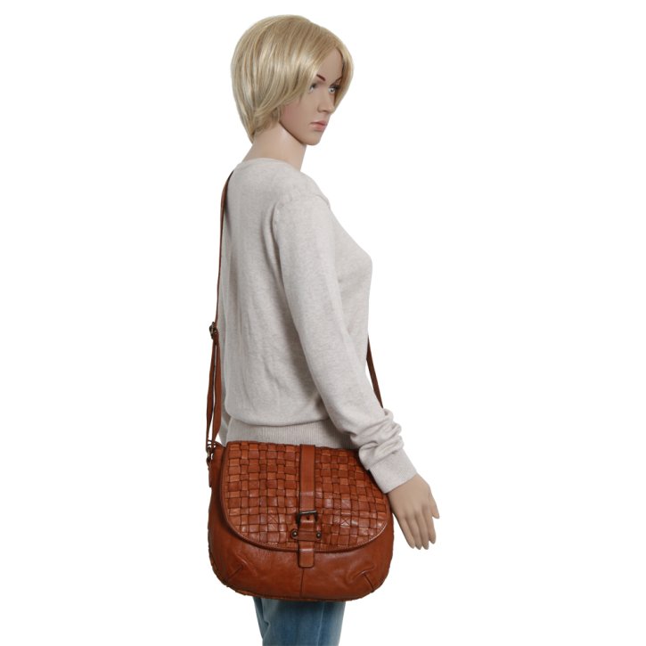 Gianni Conti Umhängetasche cognac