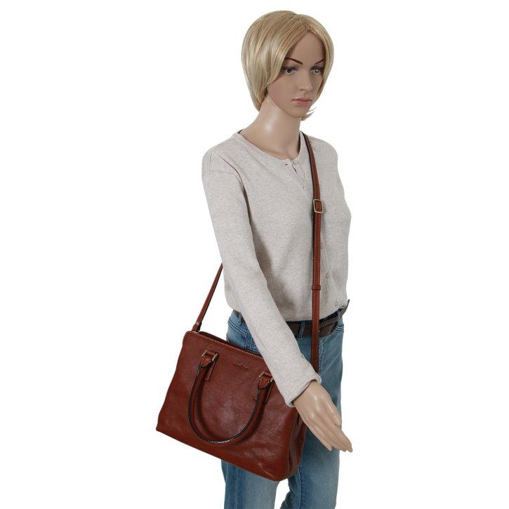 Gianni Conti Handtasche cognac