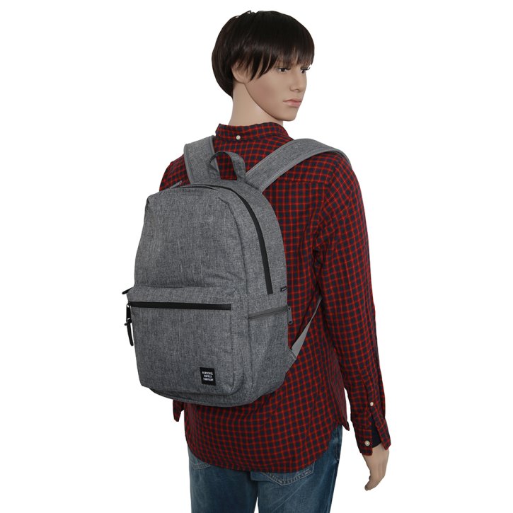 HERSCHEL HARRISON Rucksack raven/crosshatch
