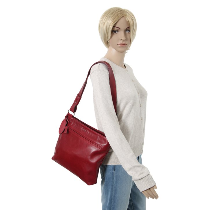 Saccoo BERJEMO Schultertasche red