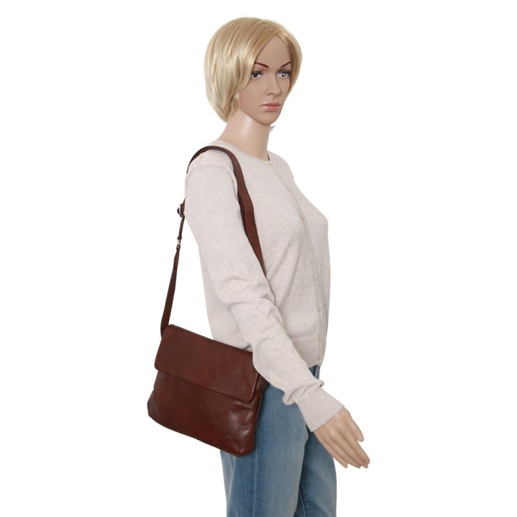 Saccoo Aike Handtasche brown