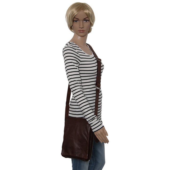 Saccoo Zurdo Handtasche brown