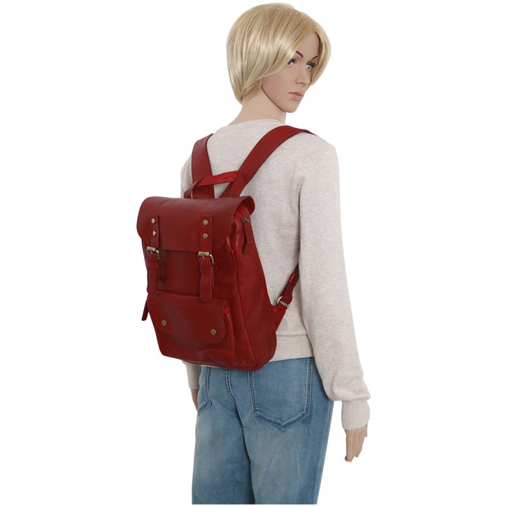 Saccoo Maredan M Rucksack red