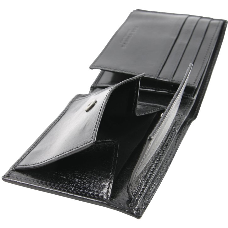 the bridge Scheintasche Rindleder schwarz