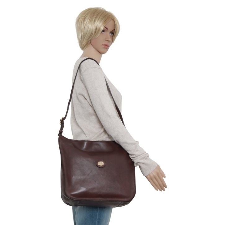 the bridge Umhängetasche marrone cenere