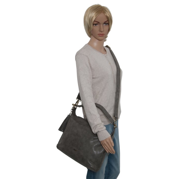 ZWEI Conny 11 Schultertasche grey