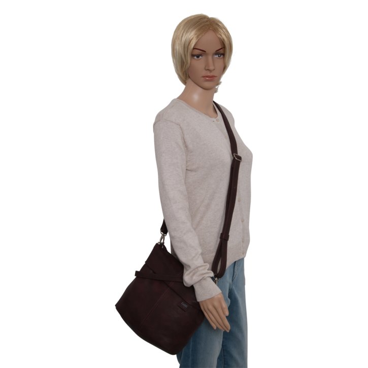 ZWEI Mademoiselle M8 Schultertasche wine