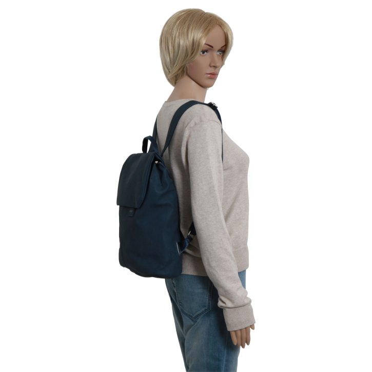 ZWEI Mademoiselle MR13 Rucksack nubuk blue