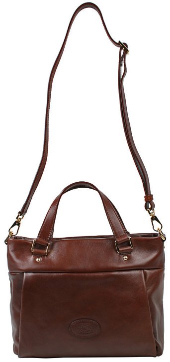 the bridge Damentasche marrone