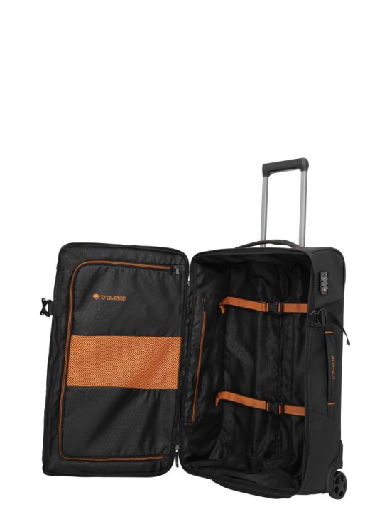 Travelite BRIIZE Rollenreisetasche M schwarz