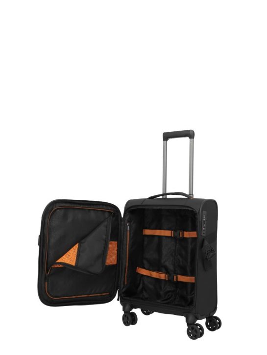 Travelite BRIIZE 4w S Trolley schwarz