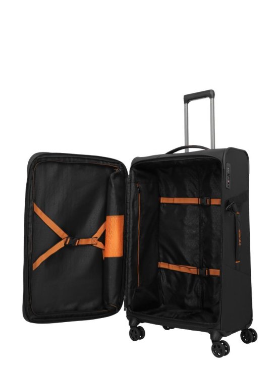 Travelite BRIIZE 4w L Trolley schwarz