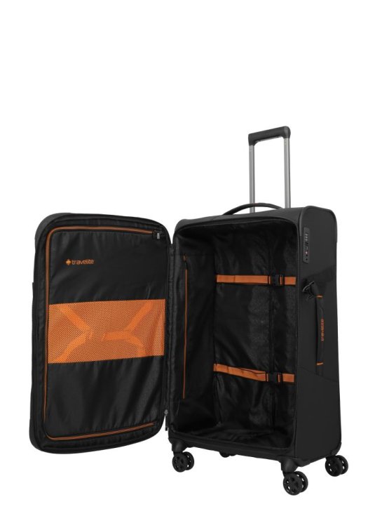 Travelite BRIIZE 4w L Trolley schwarz