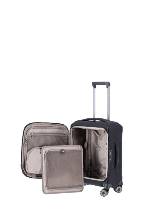 Travelite PRIIMA 4w Trolley S erw. schwarz