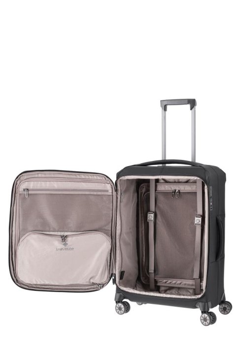 Travelite PRIIMA 4w Trolley M erw. schwarz