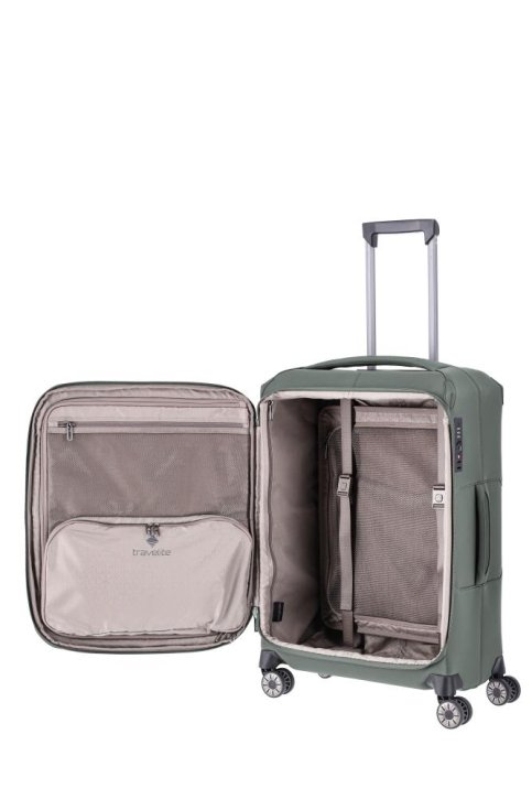 Travelite PRIIMA 4w Trolley M erw. oliv