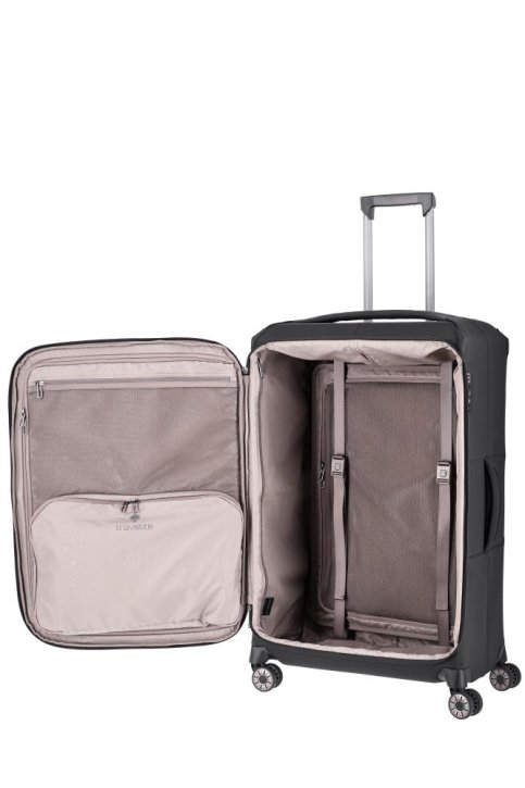 Travelite PRIIMA 4w Trolley L erw. schwarz