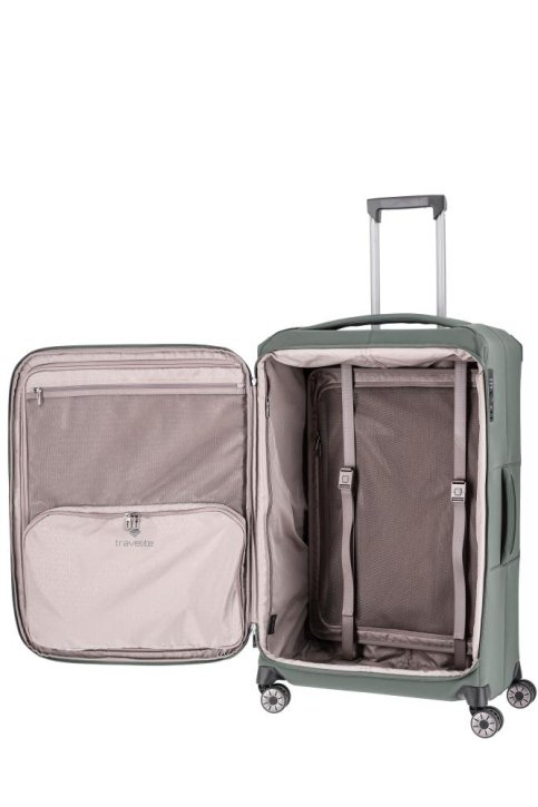 Travelite PRIIMA 4w Trolley L erw. oliv