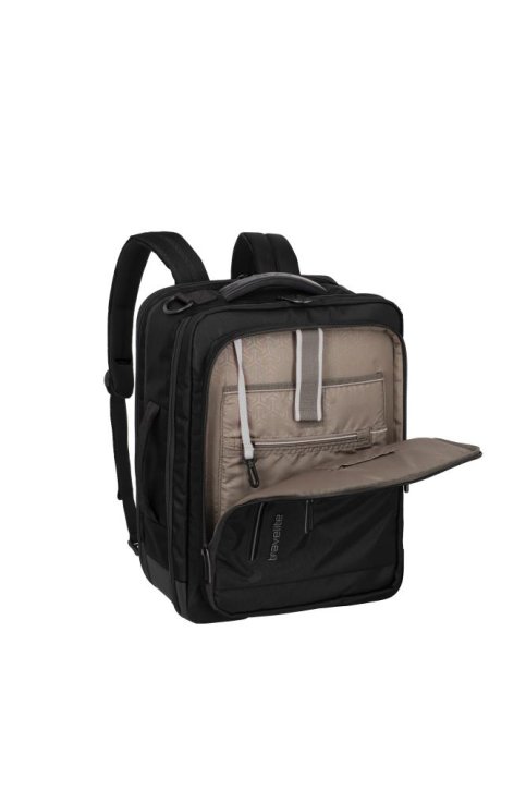 Travelite CROSSLITE 5.0 Bordtasche/Rucksack schwarz