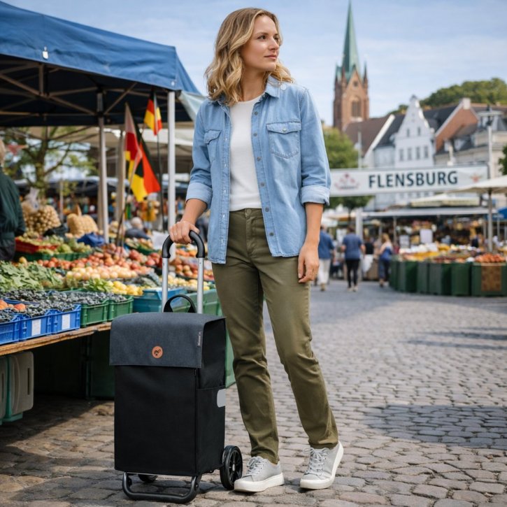 Andersen SCALA Einkaufstrolley HERA schwarz