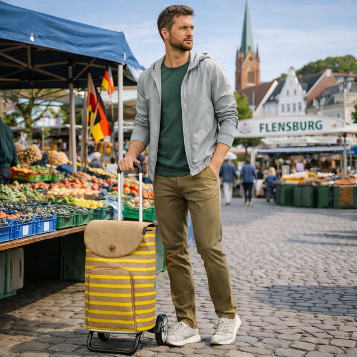 Andersen Alu Star Shopper Eske gelb