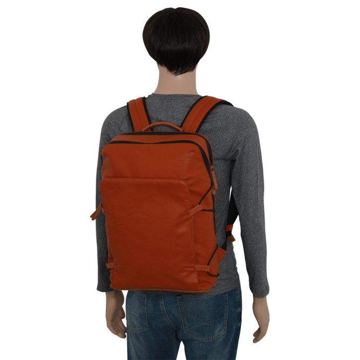 Aunts & Uncles Kyoto Rucksack 15" glazed ginger