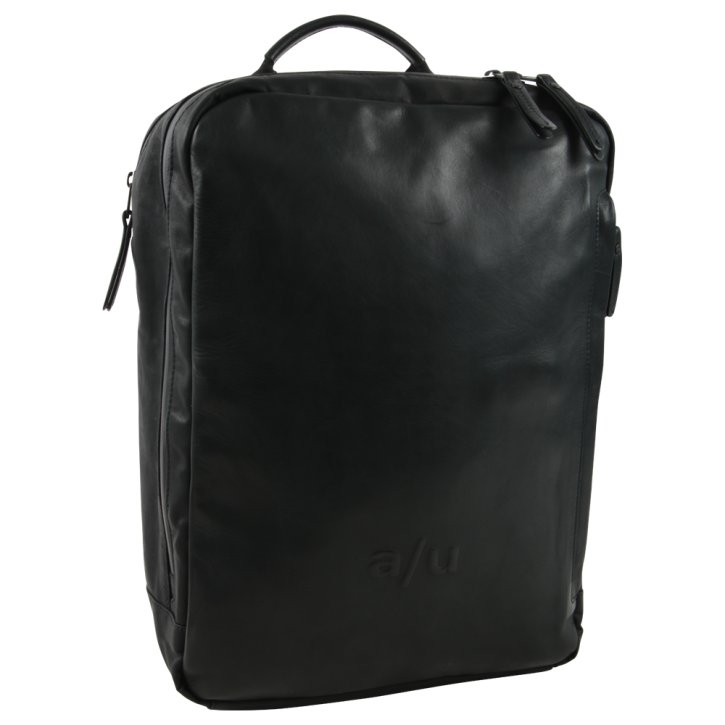 Nagoya Rucksack 15" Lederfront black