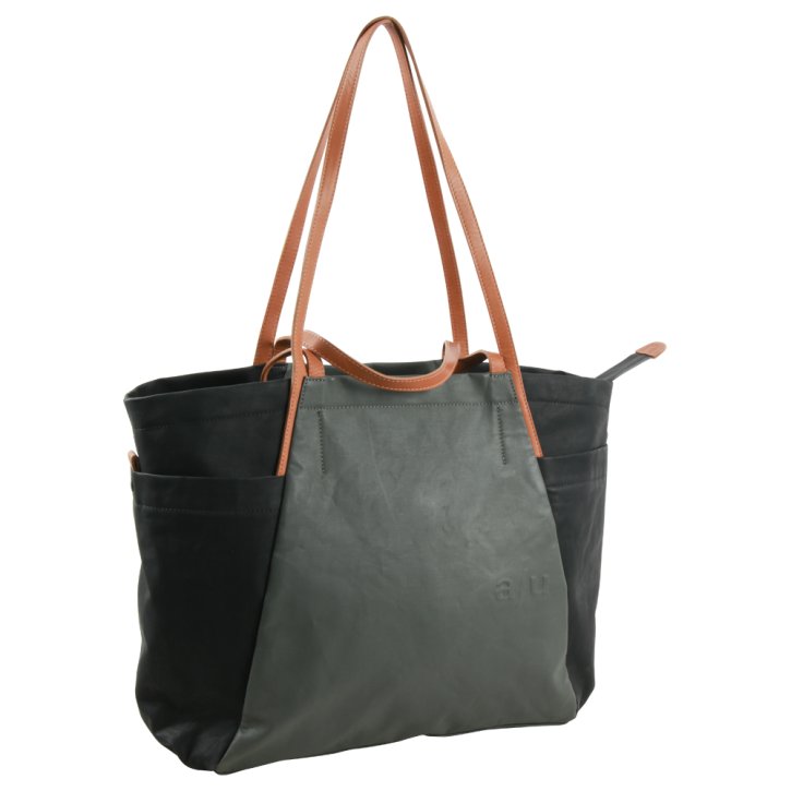 SAPPORO Shopper black/gravity grey