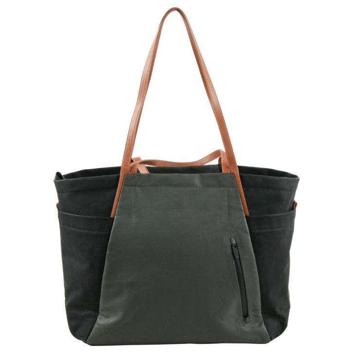 Aunts & Uncles SAPPORO Shopper black/gravity grey