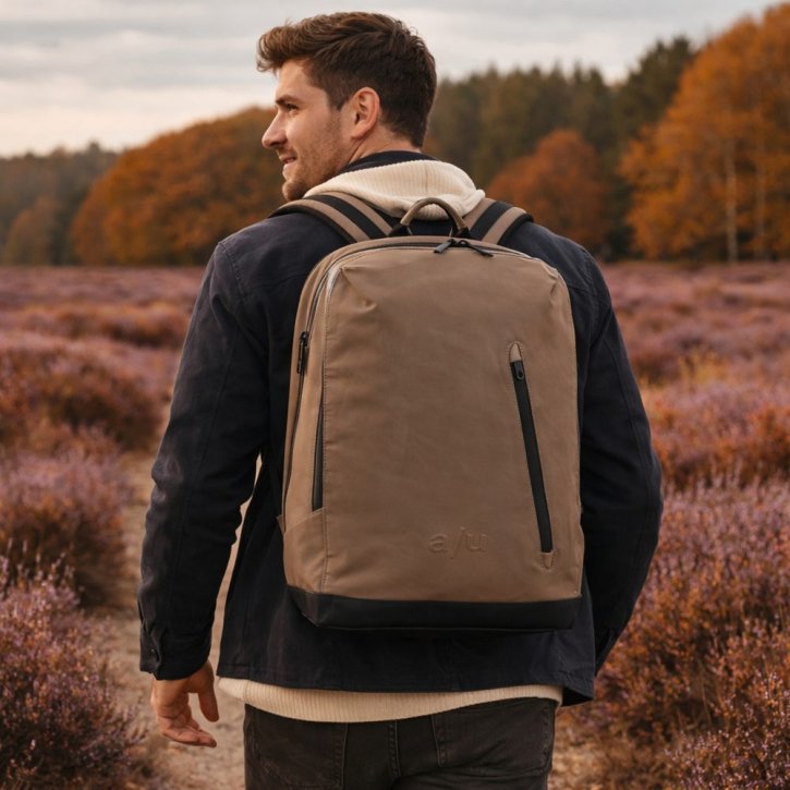 Aunts & Uncles Chiba Rucksack 15" walnut