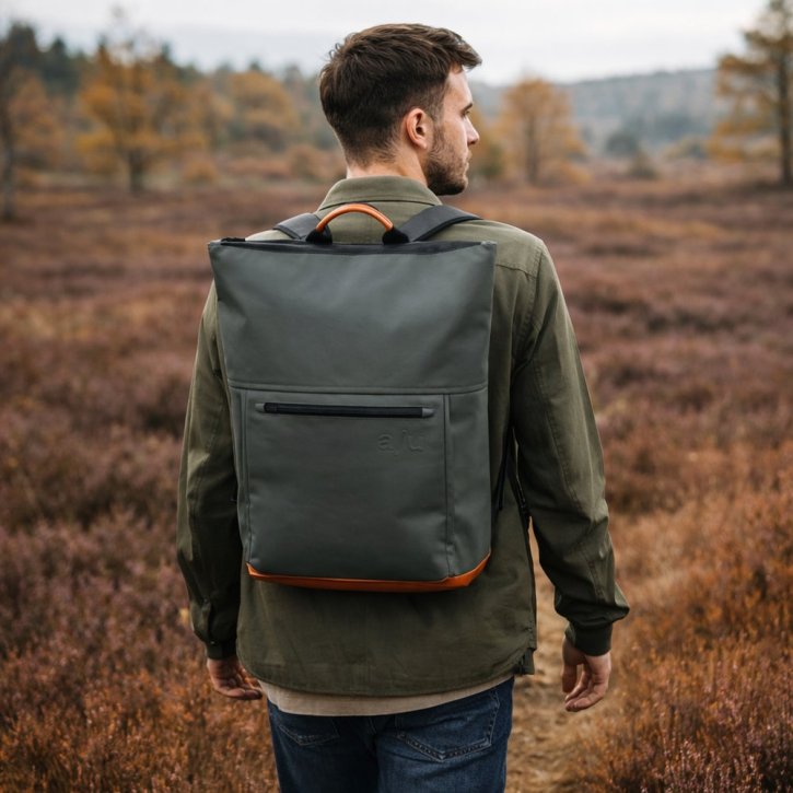 Aunts & Uncles SAKAI Rucksack 15" gravity grey